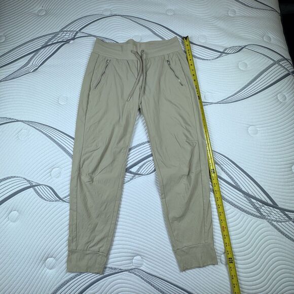Athleta Trekkie North Jogger Women 8 Tan Performance Hiking Trail Outdoor - Picture 2 of 8